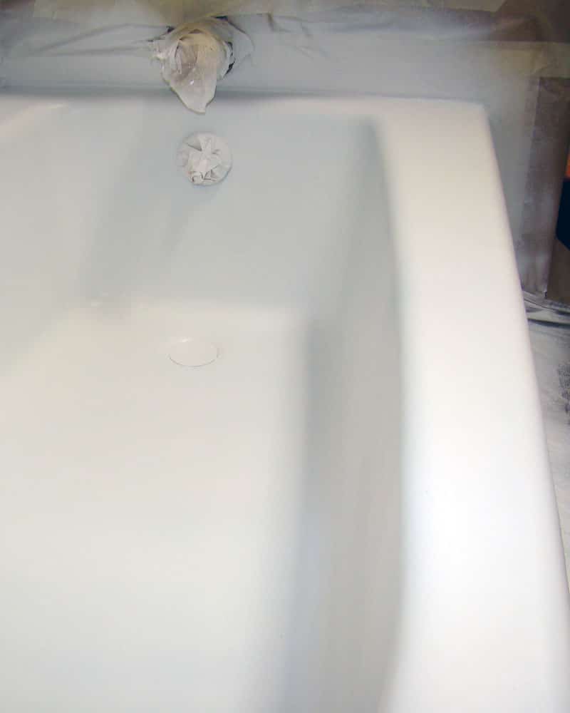 Bathtub reglazing