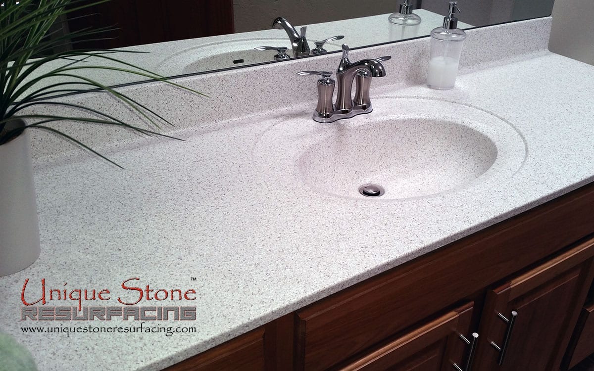 Unique Stone Resurfacing Full Bathroom