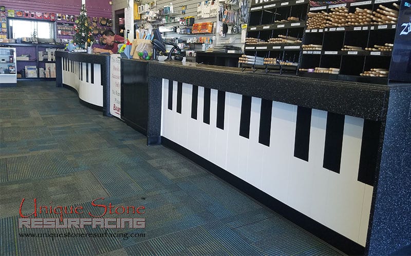Unique Stone Resurfacing Art Epoxy Sarasota Florida